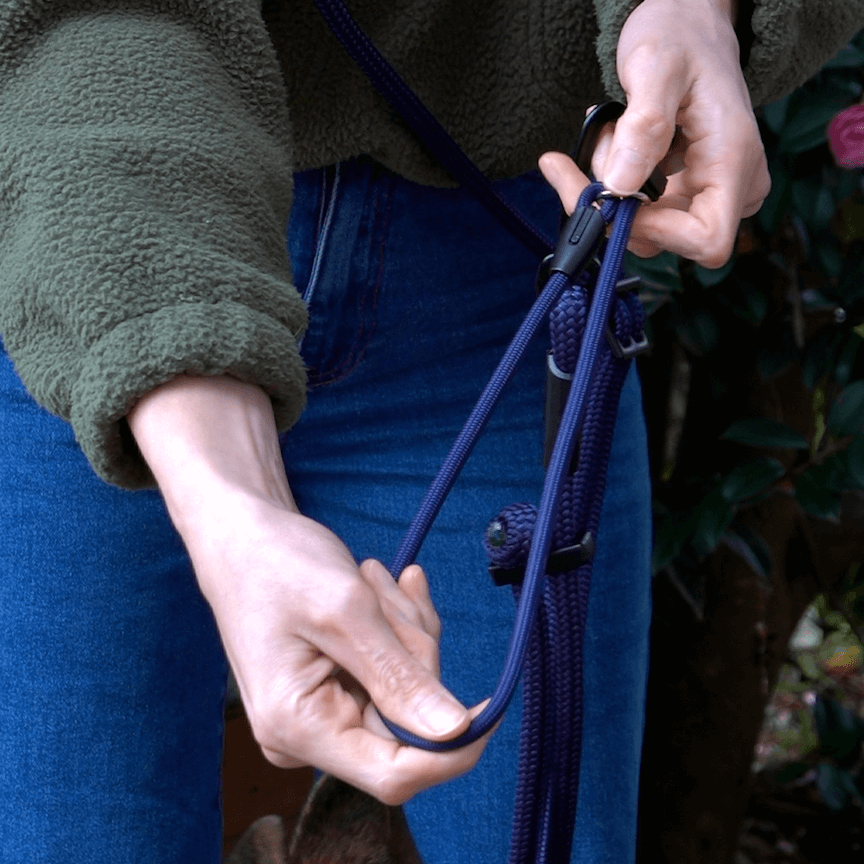 showing how the slip collar works