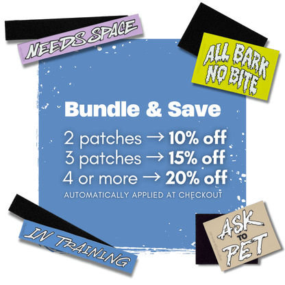 bundle and save on our patches 