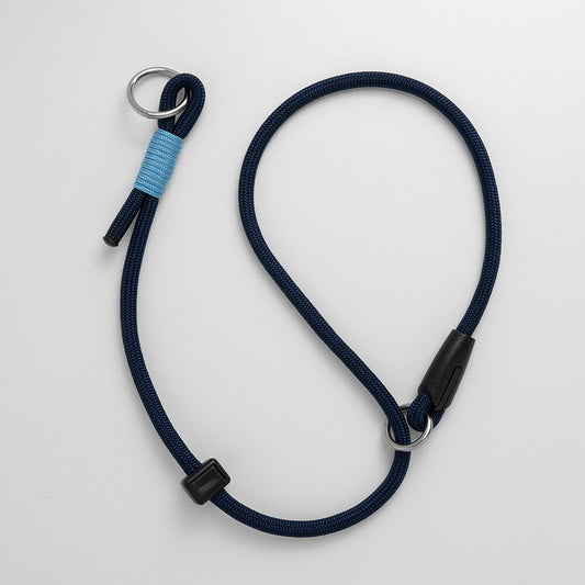 handmade paracord slip collar with whipping detail in bright colours - high quality materials