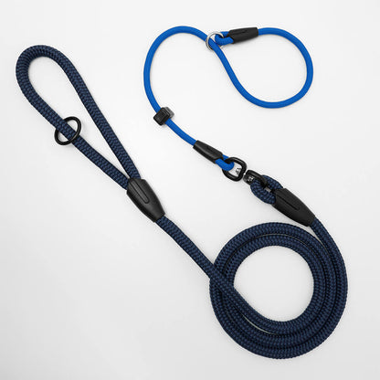 swivel slip leash with comfortable handle and high quality toggle - made from high quality rope