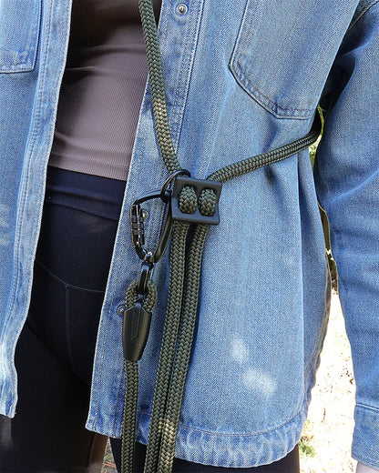 Hands-Free Dog Leash - Army Green