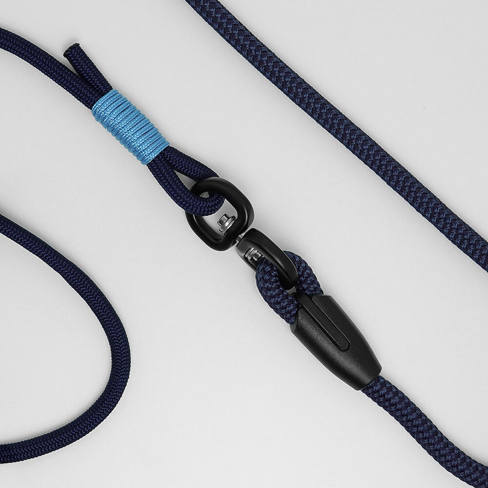 slip lead dog leash - training dog leash - swivel to ensure leash doesn't twist